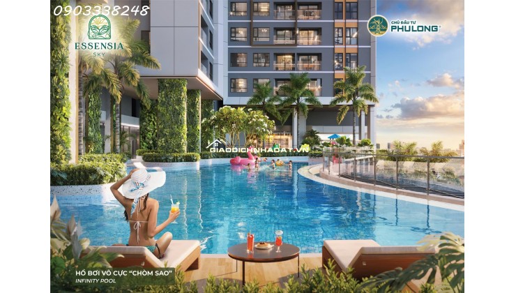 Bán căn 2PN Essensia Sky, lầu cao, căn góc, view PMH giá chỉ 6 tỷ 780